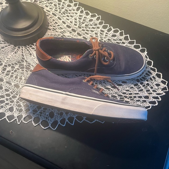 Vans Navy Canvas Sneakers - Picture 3 of 6